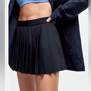 Lululemon High-Rise Pleated Tennis Skirt Black 8
